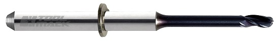 VHF Zirconia Carbide Milling Bur 2mm 3-flute (Z200-R3-40) (image for) VHF Zirconia Carbide Milling Bur 2mm 3-flute (Z200-R3-40)